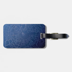 Spider Web Luggage Tag