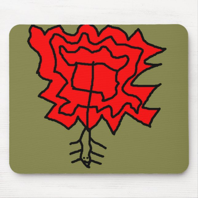 Spider Web Mouse Pad (Front)