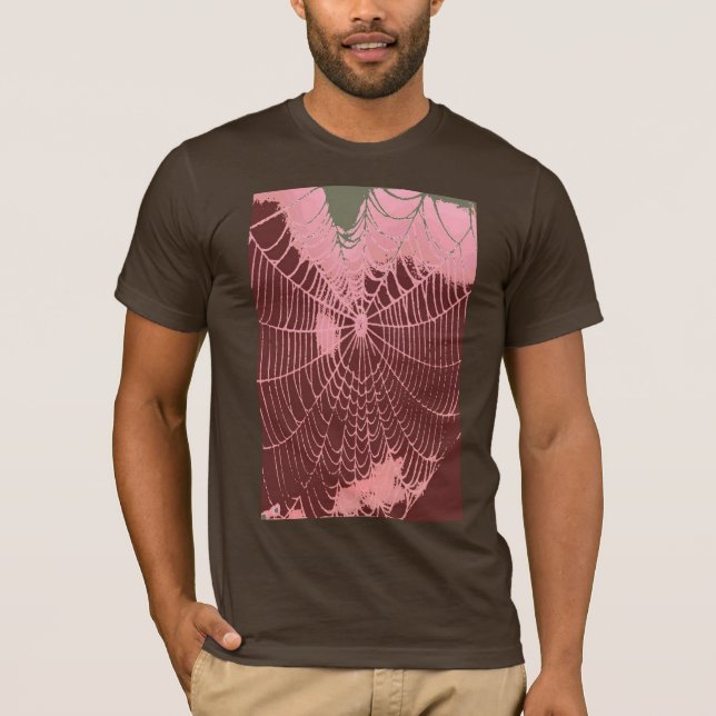 Spider Web Pop Art T-Shirt (Front)