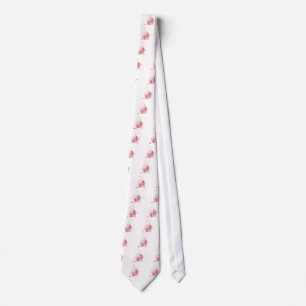 Spider Web The MUSEUM Zazzle Red Web Tie