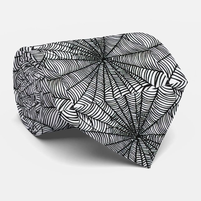 Spider Web  Tie (Rolled)