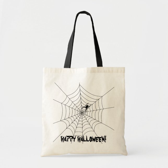 Spider Web Tote Bag (Front)