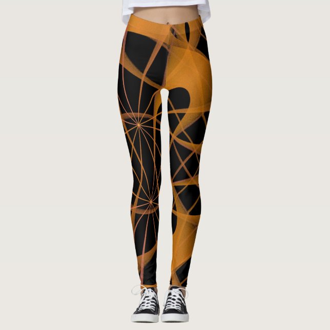 Spider Web Women's Leggings (Front)