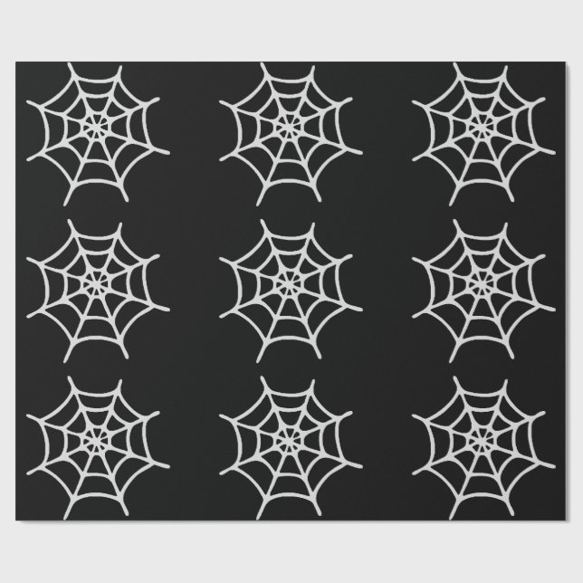Spider Web Wrapping Paper (Flat)