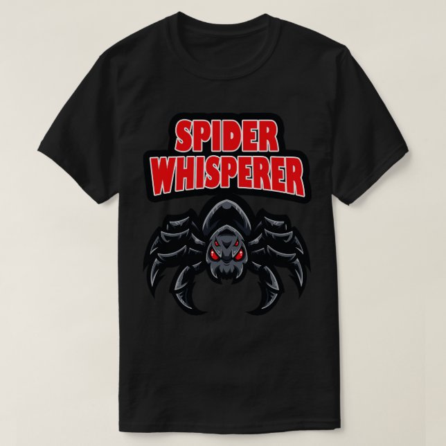 Spider Whisperer T-Shirt (Design Front)