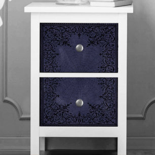 Spider Witch Dusty Purple Spiderweb Flourish Tissue Paper