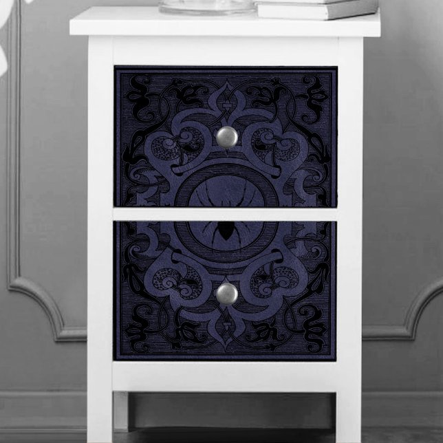 Spider Witch | Dusty Purple Spiderweb Flourish Tissue Paper (Creator Uploaded)