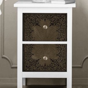 Spider Witch   Suede Fantasy Spiderweb Flourish Tissue Paper