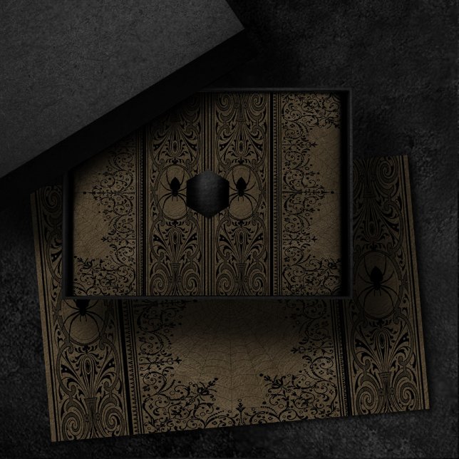 Spider Witch | Suede Fantasy Spiderweb Flourish Tissue Paper (Creator Uploaded)