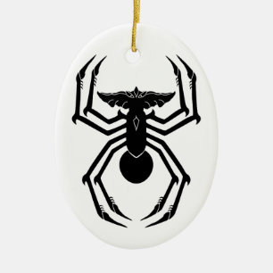 SpiderGremlin Ceramic Tree Decoration