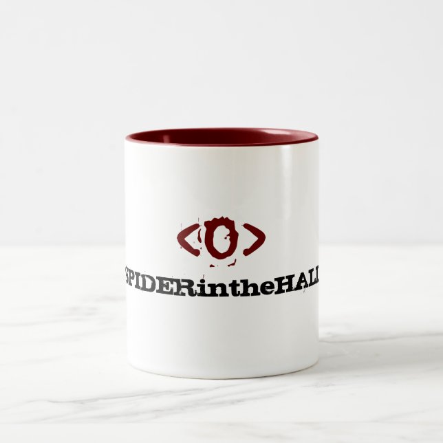 SPIDERintheHALL Eye logo mug (Center)
