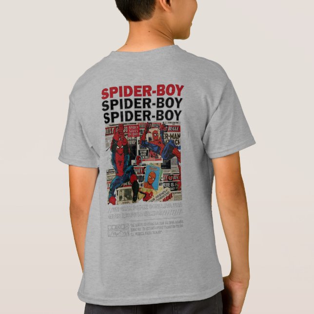 spiderman tshirt (Back)