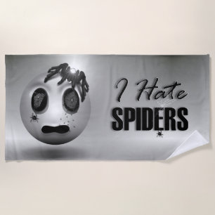 Spidermoji Beach Towel