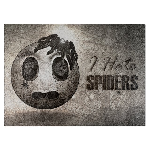 Spidermoji Vintage Cutting Board (Front)