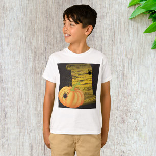 Spiders And Pumpkin T-Shirt