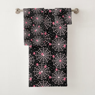 Spiders and Webs Bath Towel Set