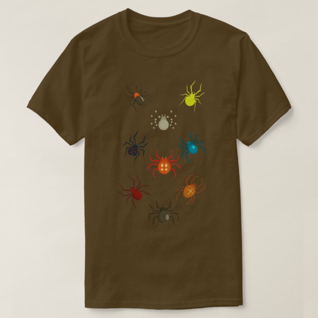 Spiders Animal Gift Spider T-Shirt (Design Front)