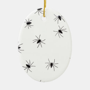 spiders ceramic tree decoration