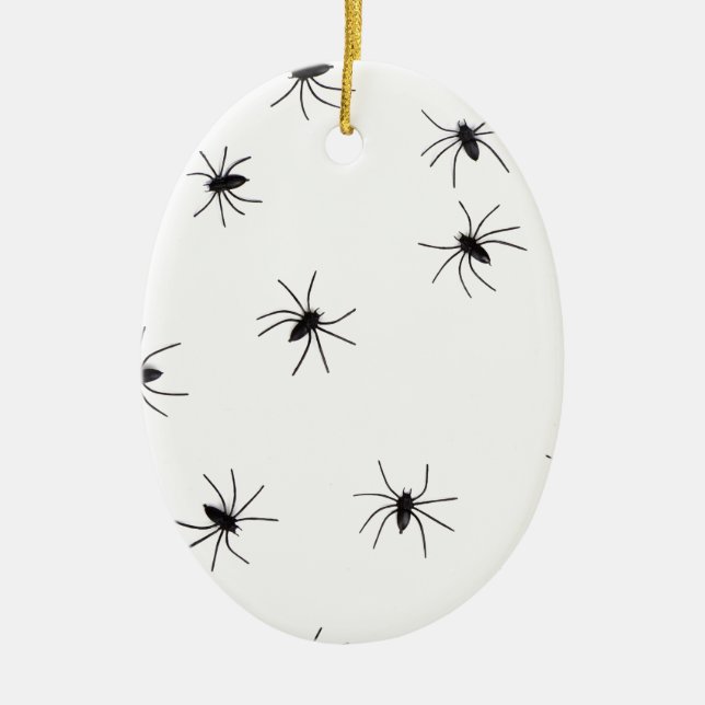 spiders ceramic tree decoration (Front)