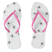 spiders flip flops sandals shoes