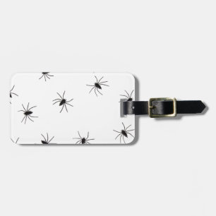 spiders luggage tag