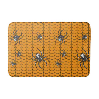 Spiders on Parade Bath Mat