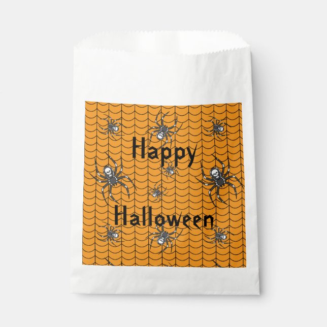 Spiders on Parade Favour Bag (Front)
