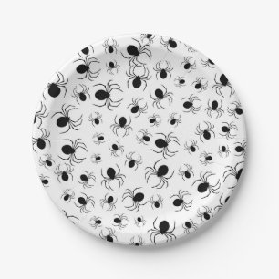 Spiders Paper Plate