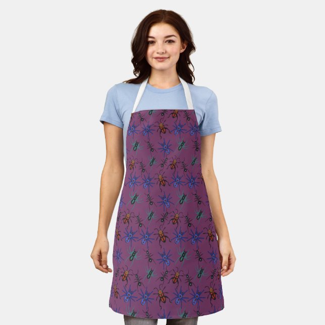 Spiders Pattern Apron (Worn)