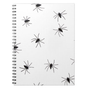 spiders spiral notebook