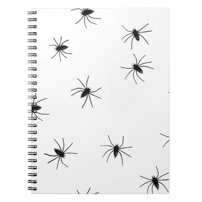 spiders spiral notebook (Front)