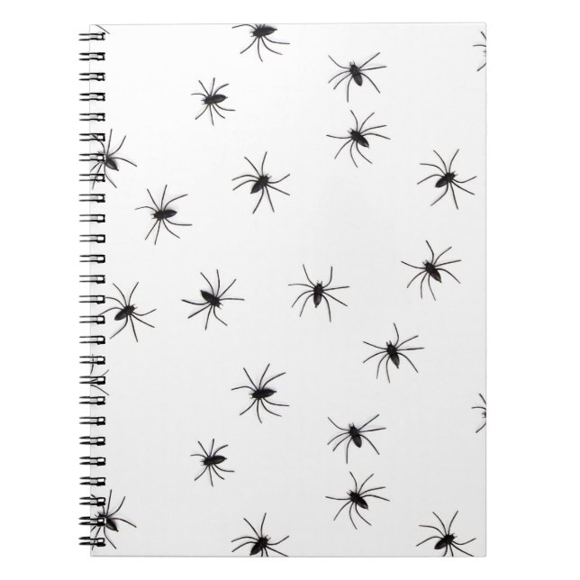 Spiders Spiral Notebook (Front)
