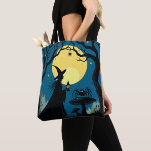 Spiders, Toadstools and Witches Tote Bag