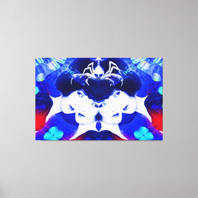 Spiders Web Canvas Print (Front)