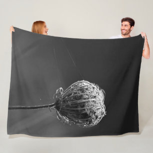 Spiders With Wildflower Matching Spider Lovers Fleece Blanket
