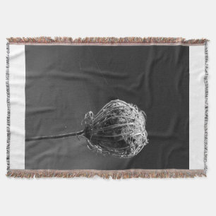 Spiders With Wildflower Matching Spider Lovers Throw Blanket