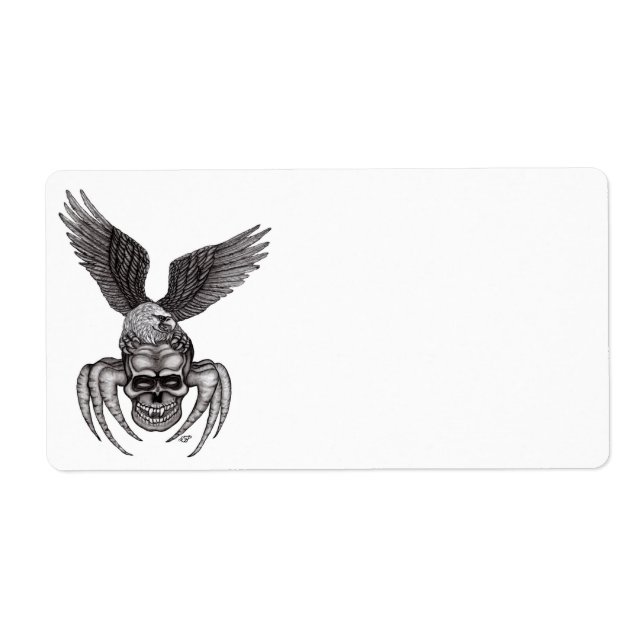 Spiderskull with Eagle (Front)
