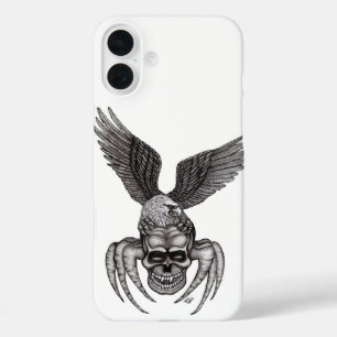 Spiderskull with Eagle iPhone 16 Plus Case