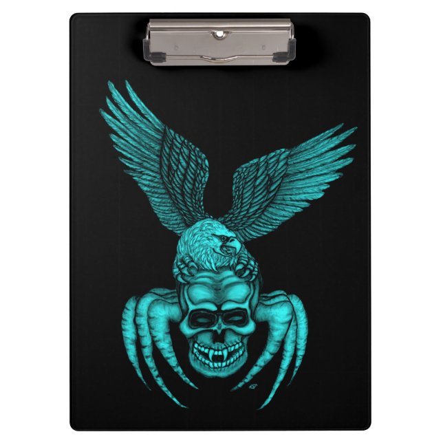 Spiderskull with Eagle Clipboard (Front)