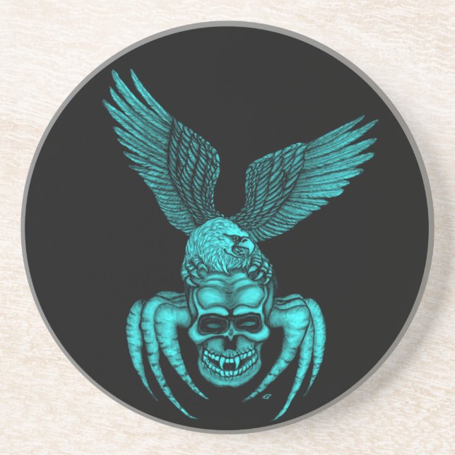 Spiderskull with Eagle Coaster (Front)