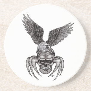 Spiderskull with Eagle Coaster