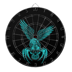 Spiderskull with Eagle Dartboard