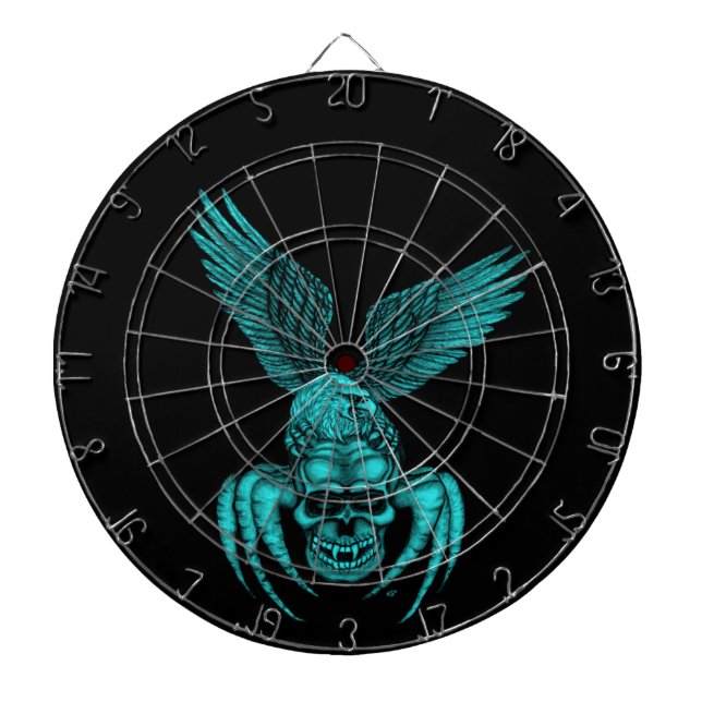 Spiderskull with Eagle Dartboard (Front)