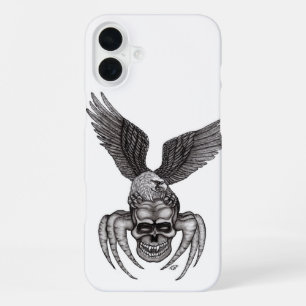 Spiderskull with Eagle iPhone 16 Plus Case