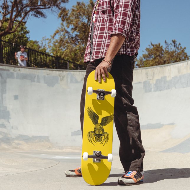 Spiderskull with Eagle Skateboard (Outdoor 2)