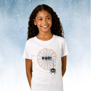 Spiderweb and friendly spider T-Shirt