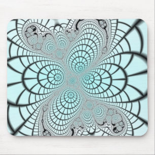 Spiderweb Fractal Mouse Pad