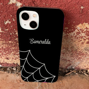 Spiderweb Goth Style Personalised Case-Mate iPhone 14 Case