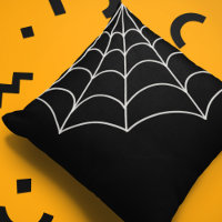 Spiderweb Graphic Black and White