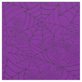 spiderweb halloween gothic spider web purple fabric